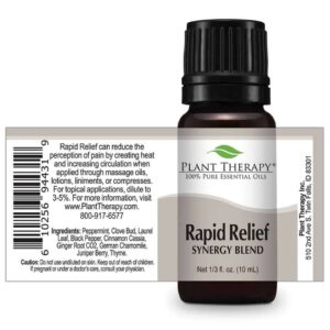 Plant Therapy Rapid Relief Synergy Essential Oil