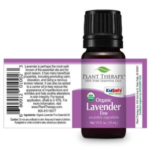 Plant Therapy Lavender Fine Organic Essential Oil