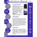 Plant Therapy Meditation Synergy Essential Oil