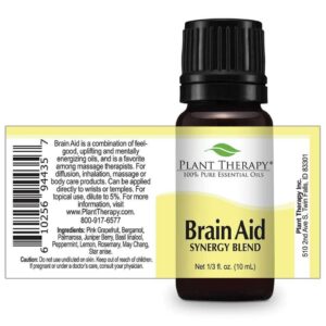 Plant Therapy Brain Aid Synergy Essential Oil