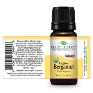 Plant Therapy Bergamot Organic Essential Oil