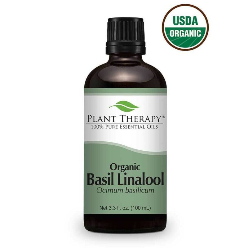 Plant Therapy Basil Linalool Organic Essential Oil - Goodmart