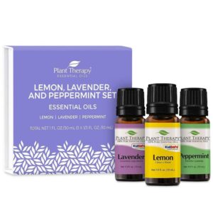 Plant Therapy Lemon, Lavender and Peppermint Set