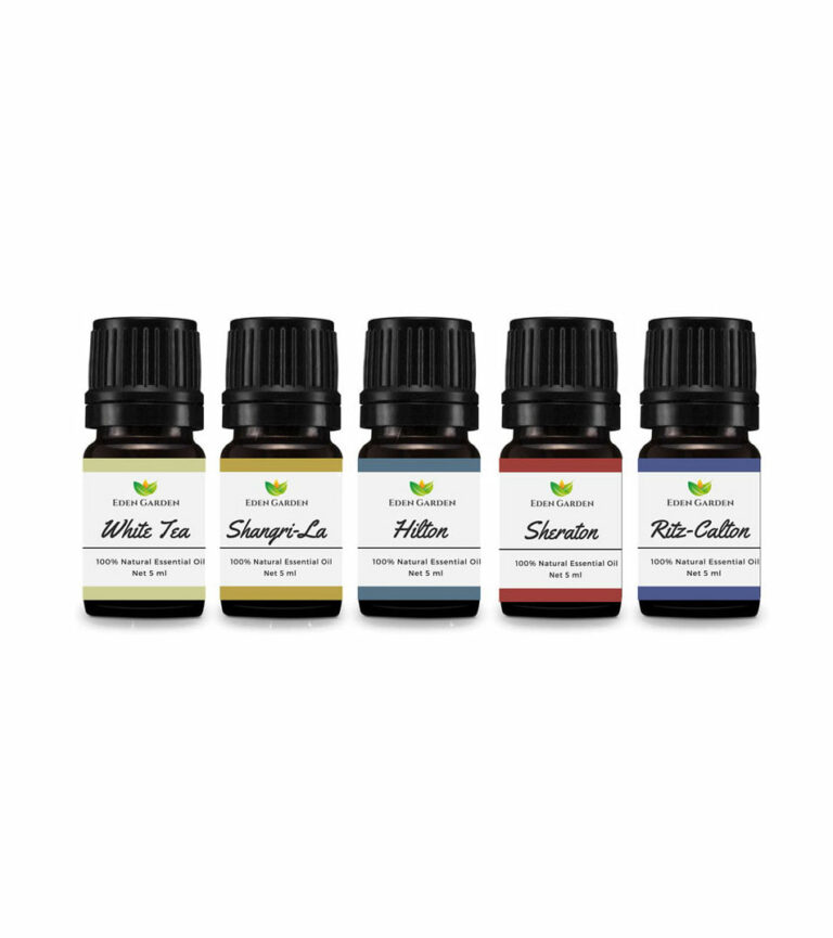 Premium 5 Star Hotel Scent Essential Oil Set of 5 Goodmart